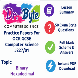 practice papers ocr binary Hexadecimal 2