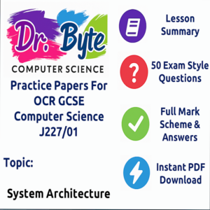 OCR GCSE Computer Science J277 System Architecture Practice Papers
